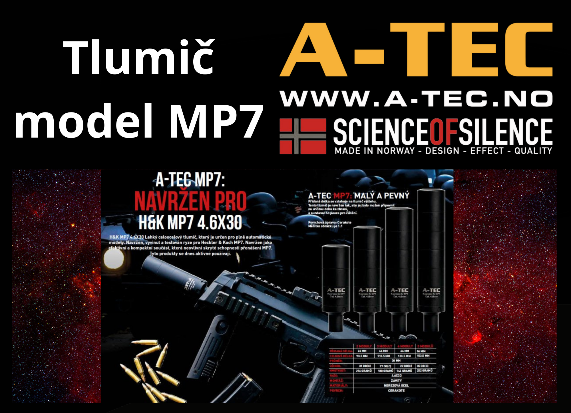 Tlumič  MP7
